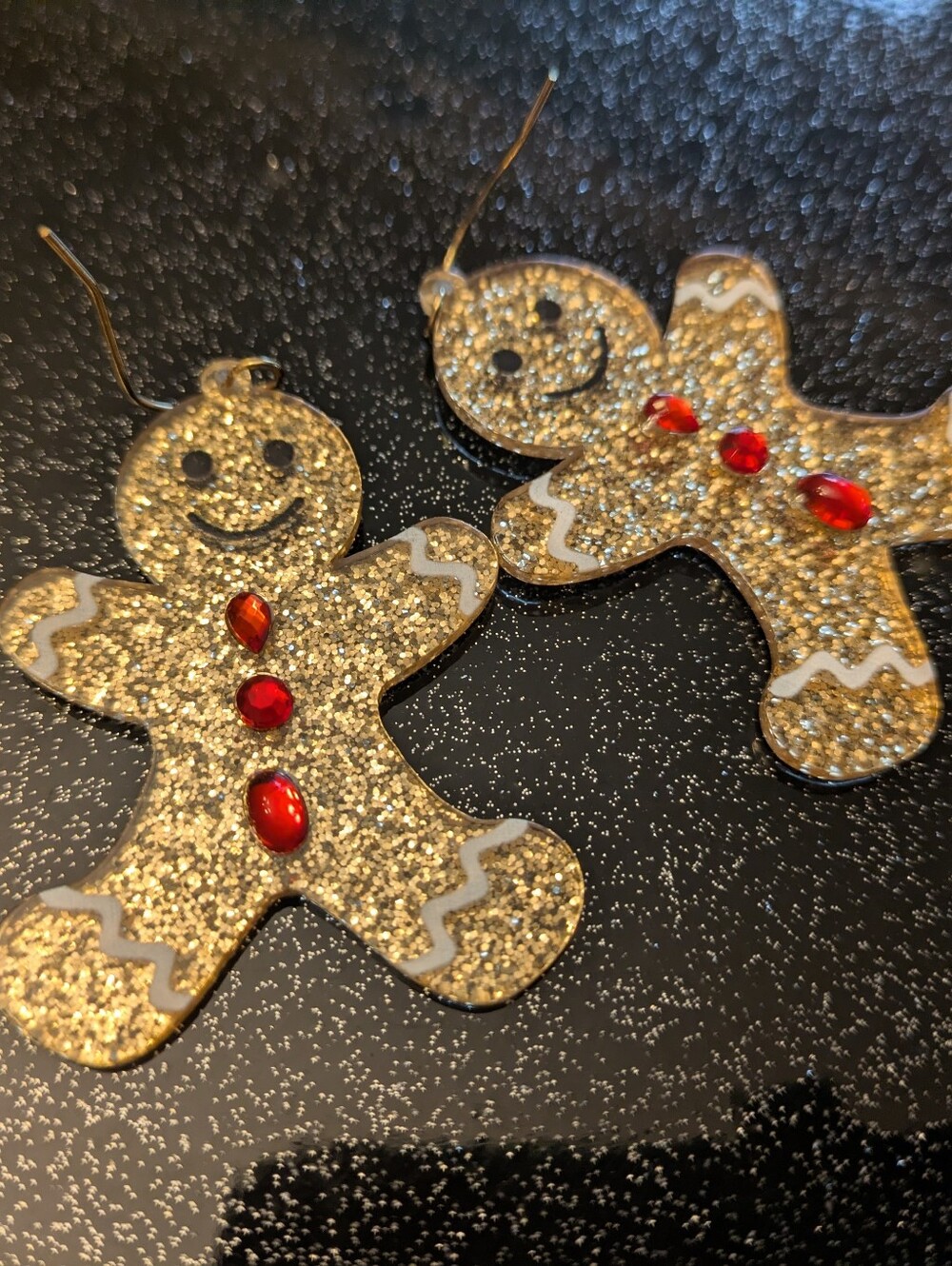 26. Gingerbread Man Earrings $5/3for$12/Freewith$50purchase